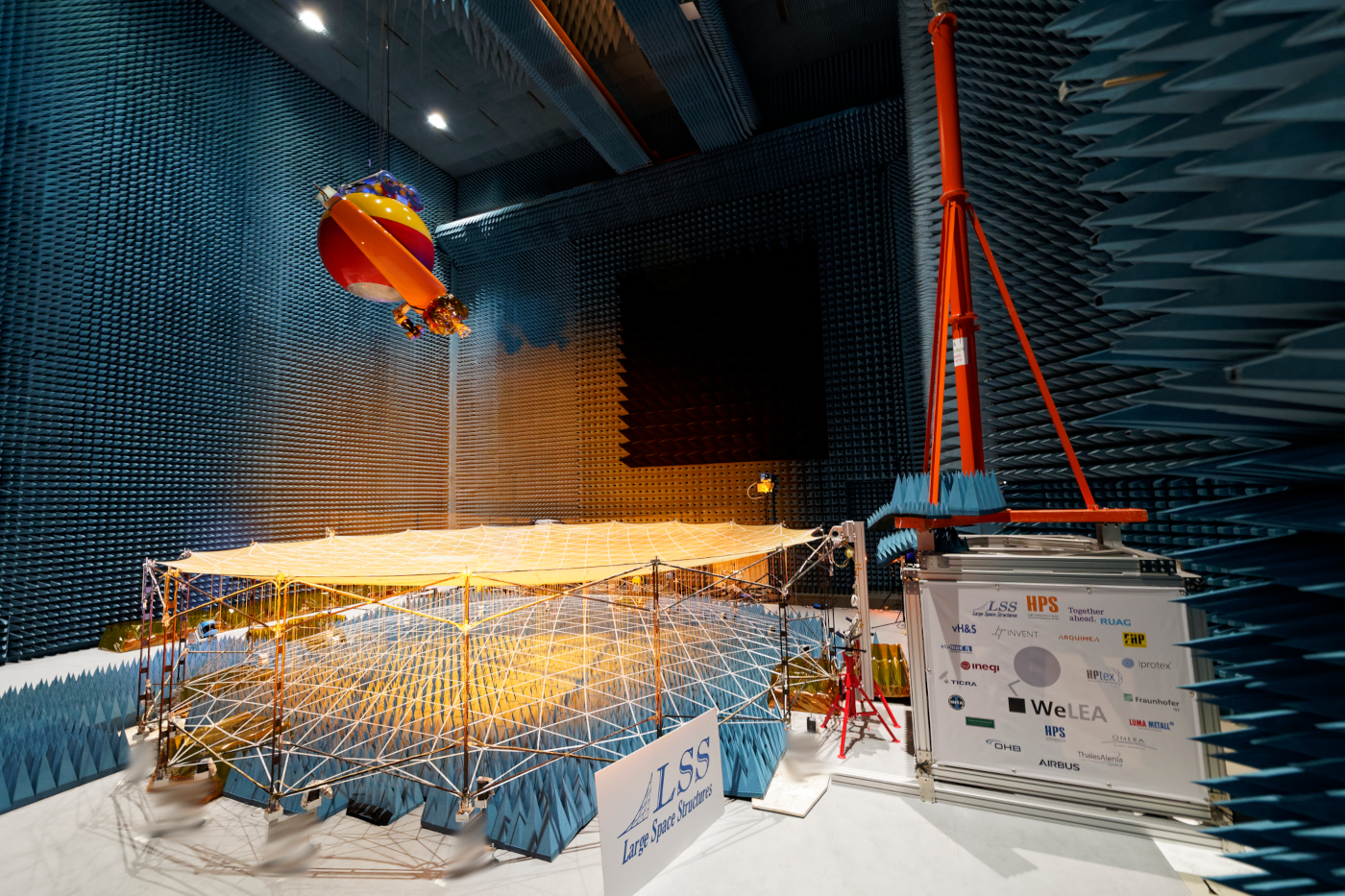 Large Deployable Reflector Ready for Testing