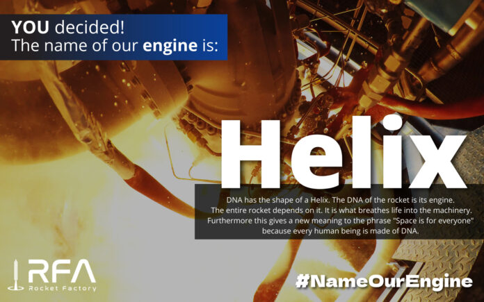 “Helix” – public names RFA engine