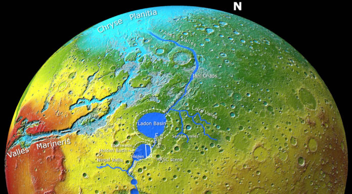 A vast and mysterious valley system