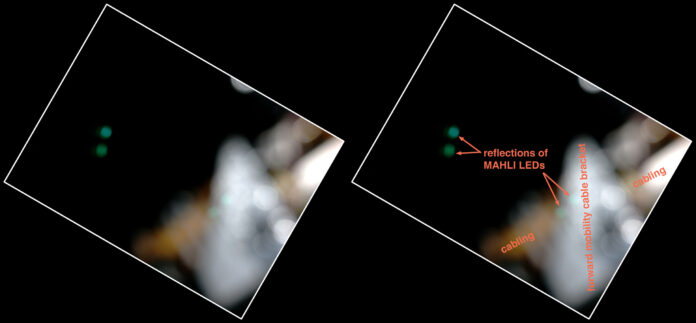 Curiosity's MAHLI Acquires Test Image En Route to Mars