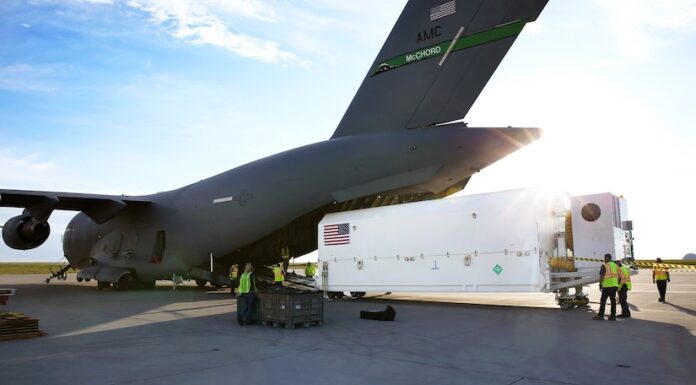 “Amelia Earhart” departs Buckley Space Force Base