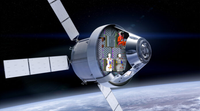 The MARE cosmic radiation experiment on board Artemis I