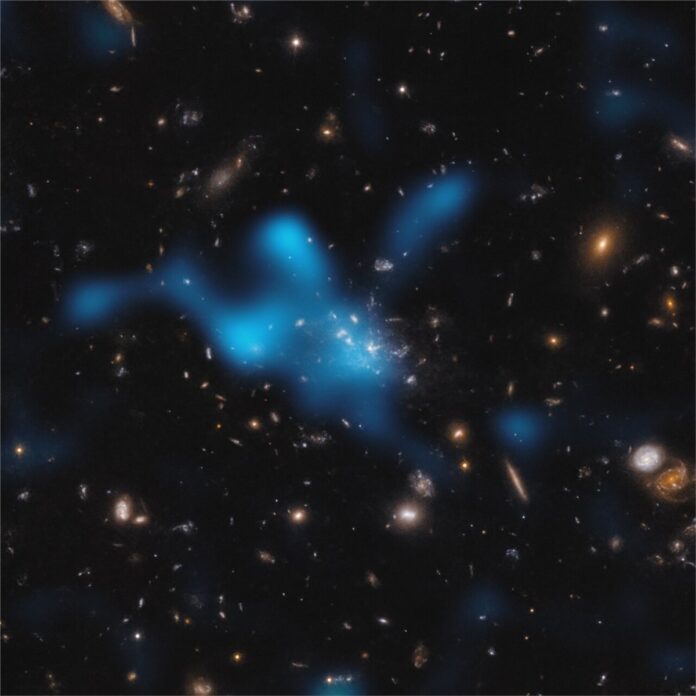 alaxiesAstronomers Observe the Formation of a Cluster of Galaxies in a Faraway Location