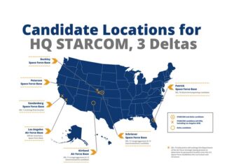 Department of the Air Force Reveals Potential Sites for STARCOM HQ and Deltas