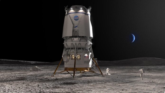 LM from Blue Origin's National Team Chosen to Develop Human Spaceflight