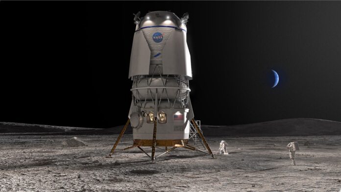 NASA Chooses Blue Origin for Lunar Astronaut Mission