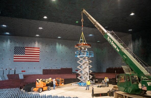 Benefield Anechoic Facility tests first space satellite in decades Benefield Anechoic Facility tests first space satellite in decades