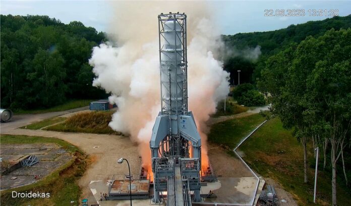 ESA's Reusable Rocket Engine Achieves Full Ignition