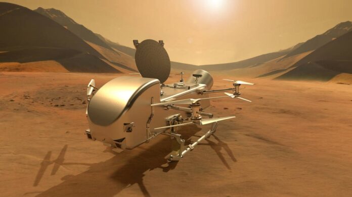 NASA's Dragonfly Team Successfully Completes Major Design Review and Takes Flight