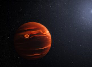 NASA's Webb Telescope Observes Gritty Clouds Swirling on Distant Planet
