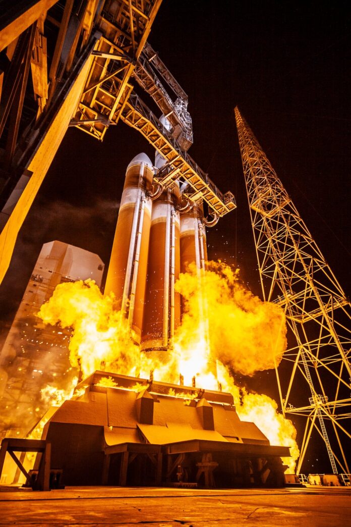 ULA Delta IV Winds Down as NROL-68 Satellite Soars High - Via Satellite