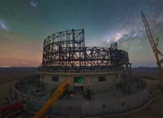 ESO's Half Completed Extremely Large Telescope