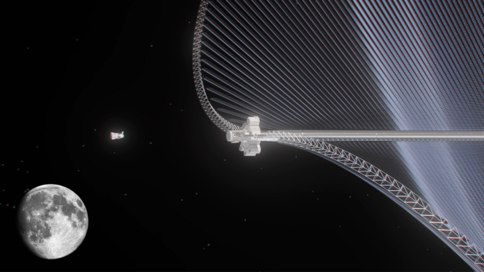 Lunar solar power satellite