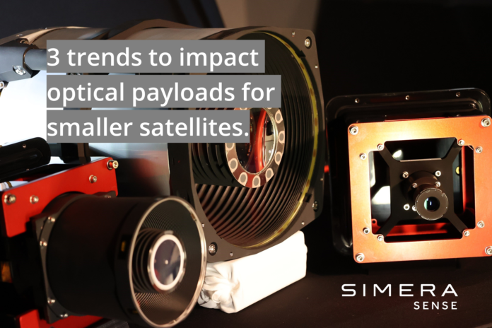 3 trends to impact the design of optical payloads for smaller satellites