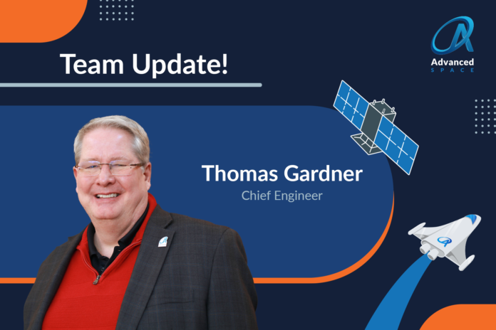 Advanced Space Promotes Thomas Gardner to Chief Engineer | Advanced Space