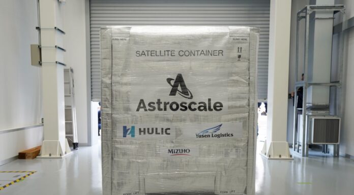 Astroscale Ships World’s First Debris Inspection Mission to Launch Site - Astroscale