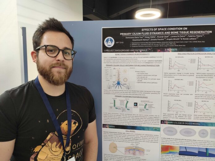 MIPRONS at the EANA conference with Dr. Tosi and his astrobiology research: 