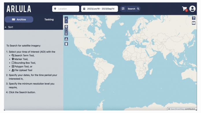 Navigating the Archive Imagery Search Platform - Arlula Navigating the Archive Imagery Search Platform - Arlula