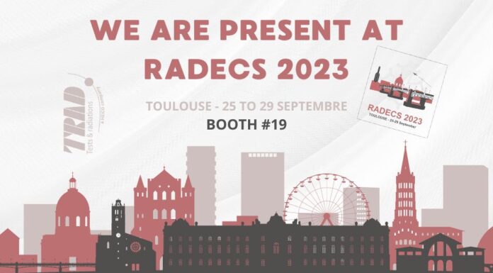 TRAD Tests & Radiations will be present at RADECS 2023 - TRAD