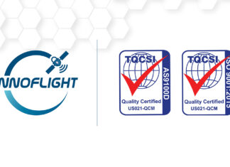 INNOFLIGHT ACHIEVES AS9100D CERTIFICATION - Innoflight