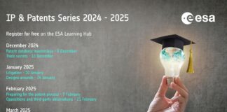 The ESA IP & Patents Series 2024-2025 - ESA Commercialisation Gateway